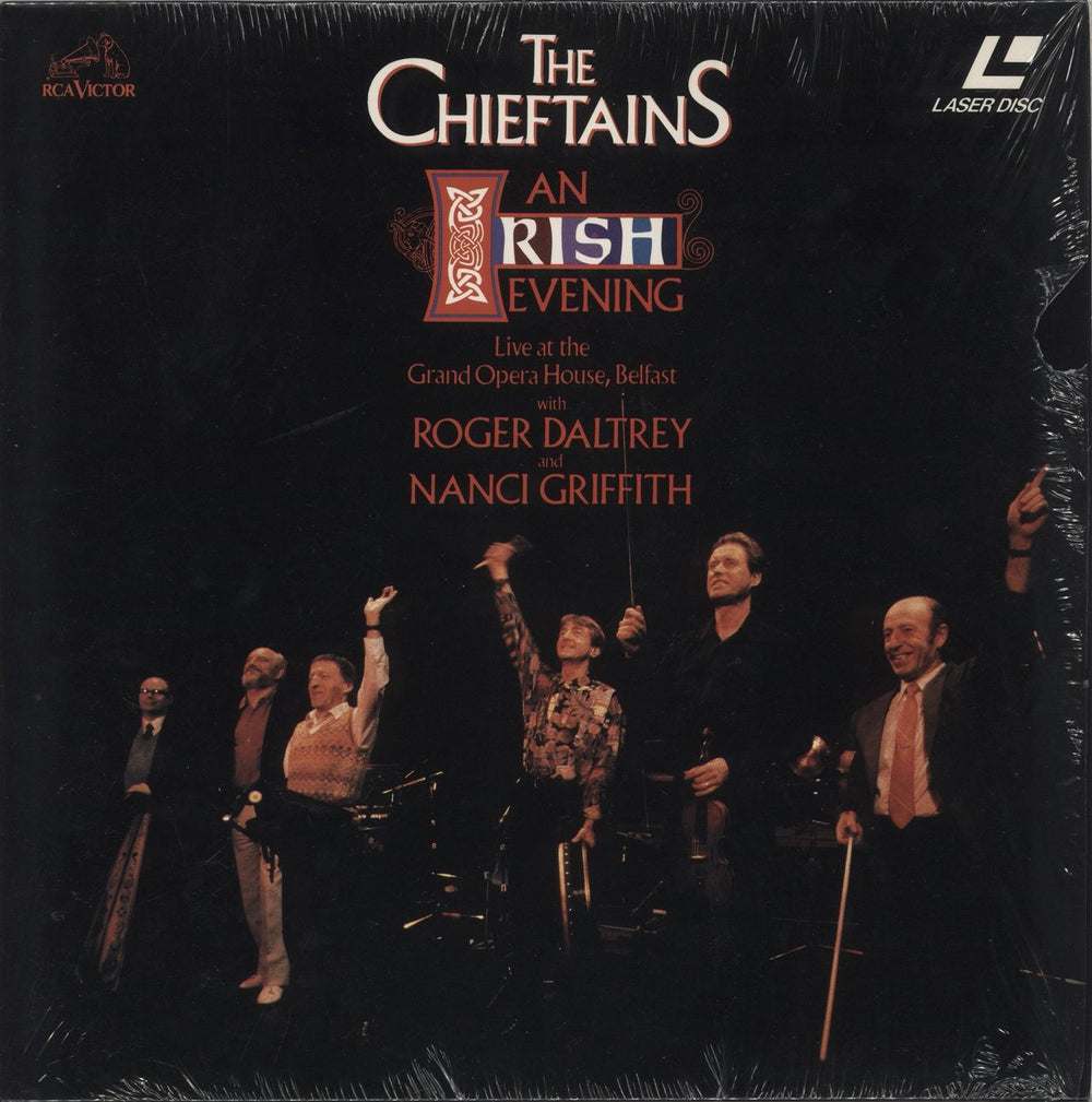 The Chieftains An Irish Evening - Shrink US laserdisc / lazerdisc 09026609166