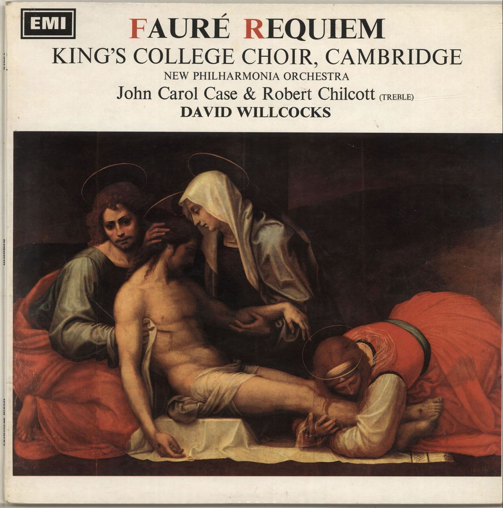 The Choir Of King's College, Cambridge Fauré: Requiem - 1st UK vinyl LP album (LP record) ASD2358