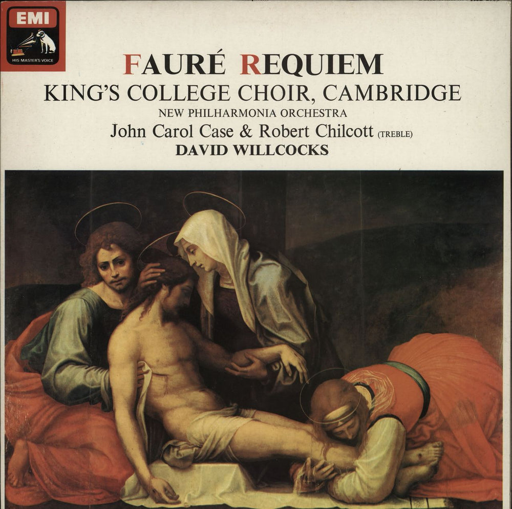 The Choir Of King's College, Cambridge Requiem UK vinyl LP album (LP record) ASD2358