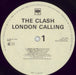 The Clash London Calling + Inners - EX UK 2-LP vinyl record set (Double LP Album) CSH2LLO672903