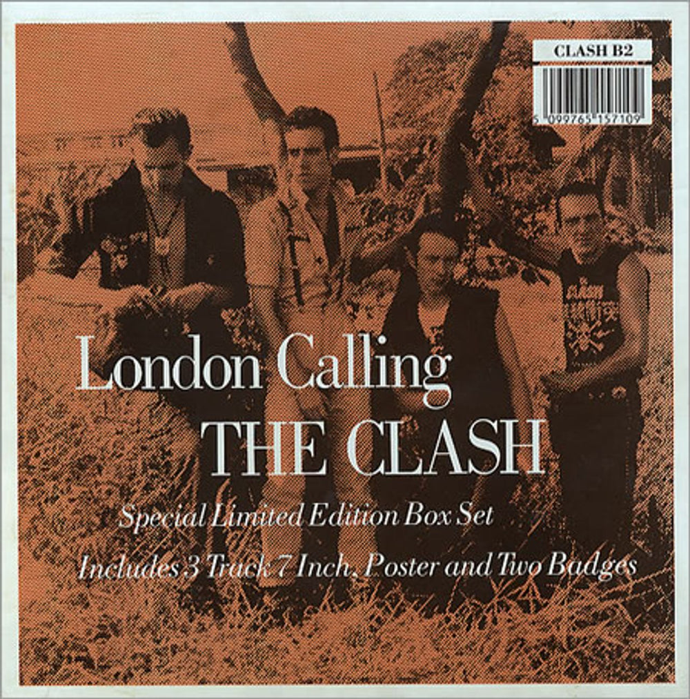 The Clash London Calling UK 7" single box set CLASHB2