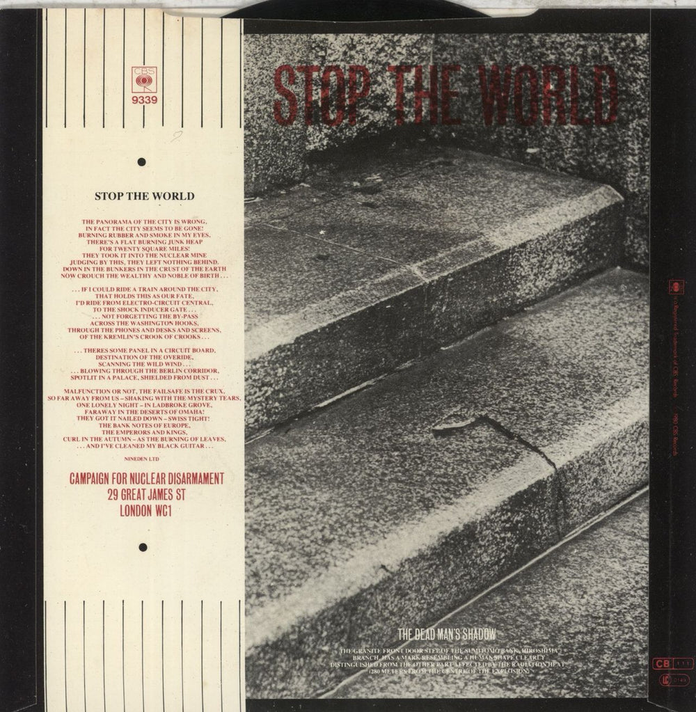 The Clash The Call Up UK 7" vinyl single (7 inch record / 45)