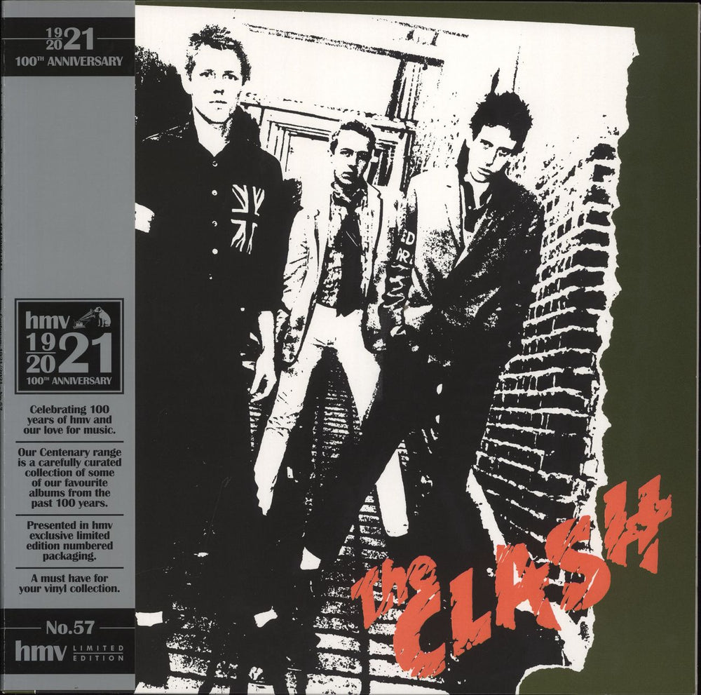 The Clash The Clash - Orange Vinyl + Obi UK vinyl LP album (LP record) 88985316581