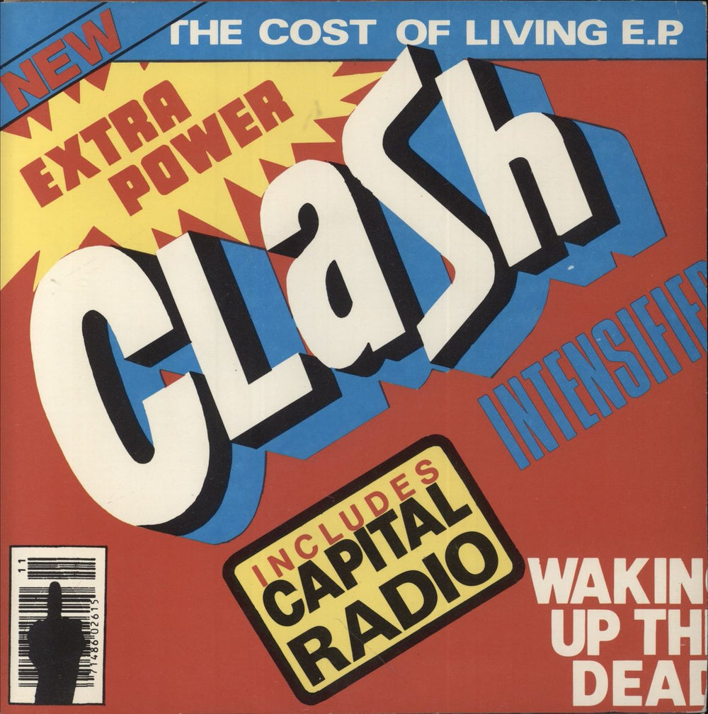 The Clash The Cost Of Living EP UK 7" vinyl single (7 inch record / 45) 12-7324