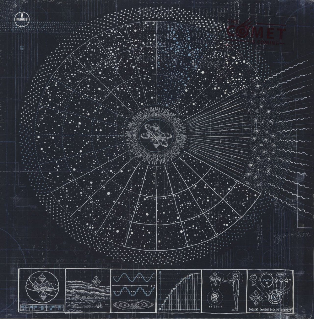 The Comet Is Coming Hyper-Dimensional Expansion Beam - Clear Vinyl - Sealed UK vinyl LP album (LP record) 00602448015716