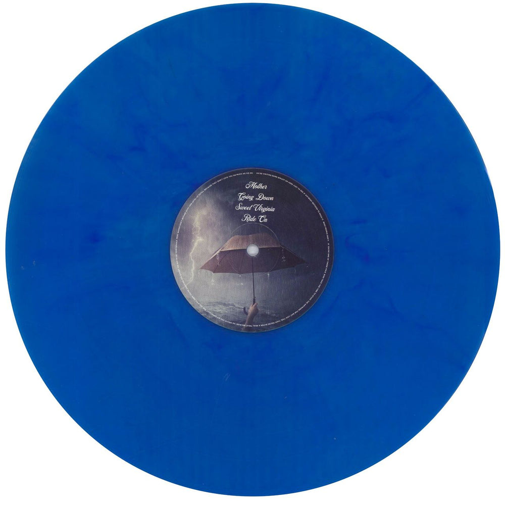 The Cosmic Trip Advisors What Are You Sinking About? - Blue Vinyl UK vinyl LP album (LP record) 65ELPWH839003