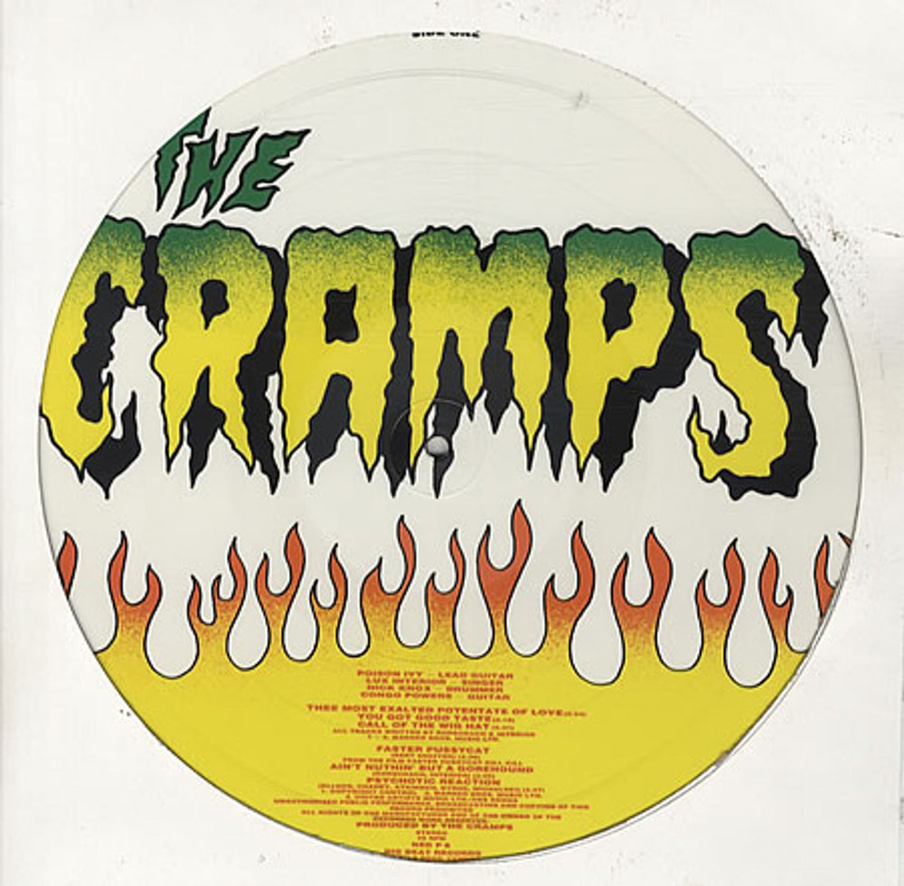 The Cramps Smell Of Female - Picture Disc UK picture disc LP (vinyl picture disc album) NEDP6