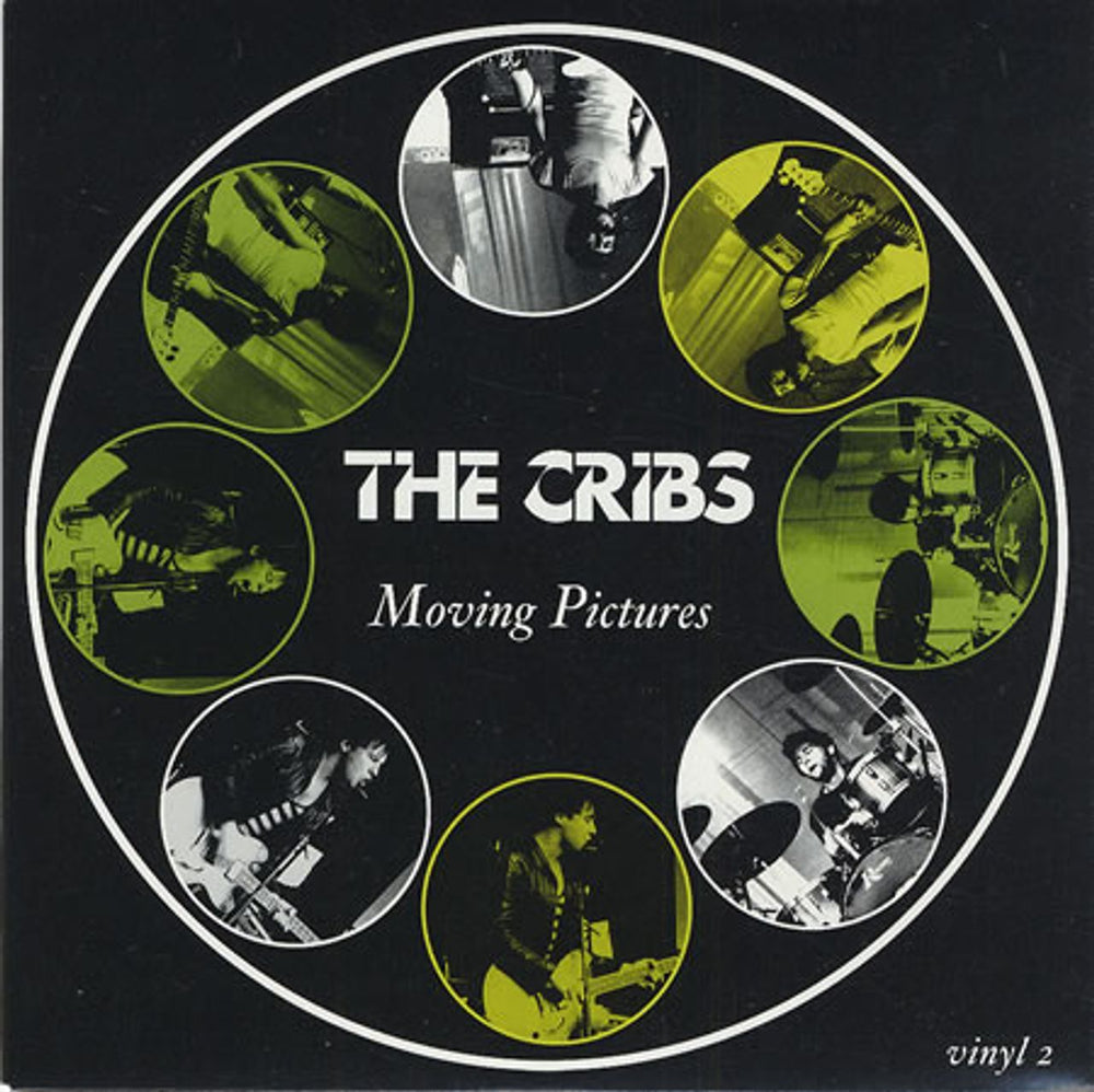 The Cribs Moving Pictures - White Vinyl UK 7" vinyl single (7 inch record / 45) WEBB128SX