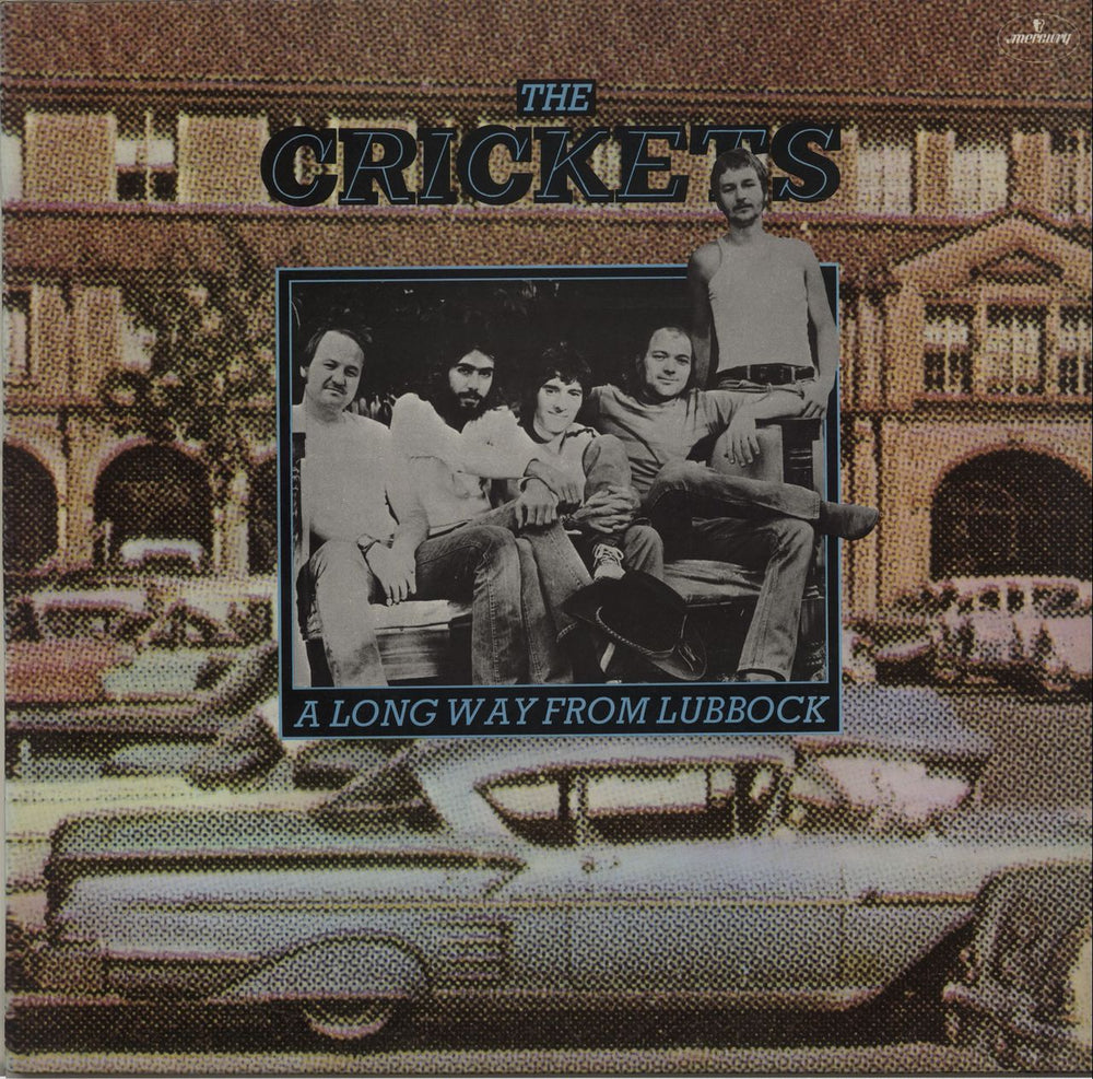 The Crickets A Long Way From Lubbock UK vinyl LP album (LP record) 6310007