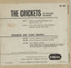 The Crickets The Crickets EP UK 7" vinyl single (7 inch record / 45)