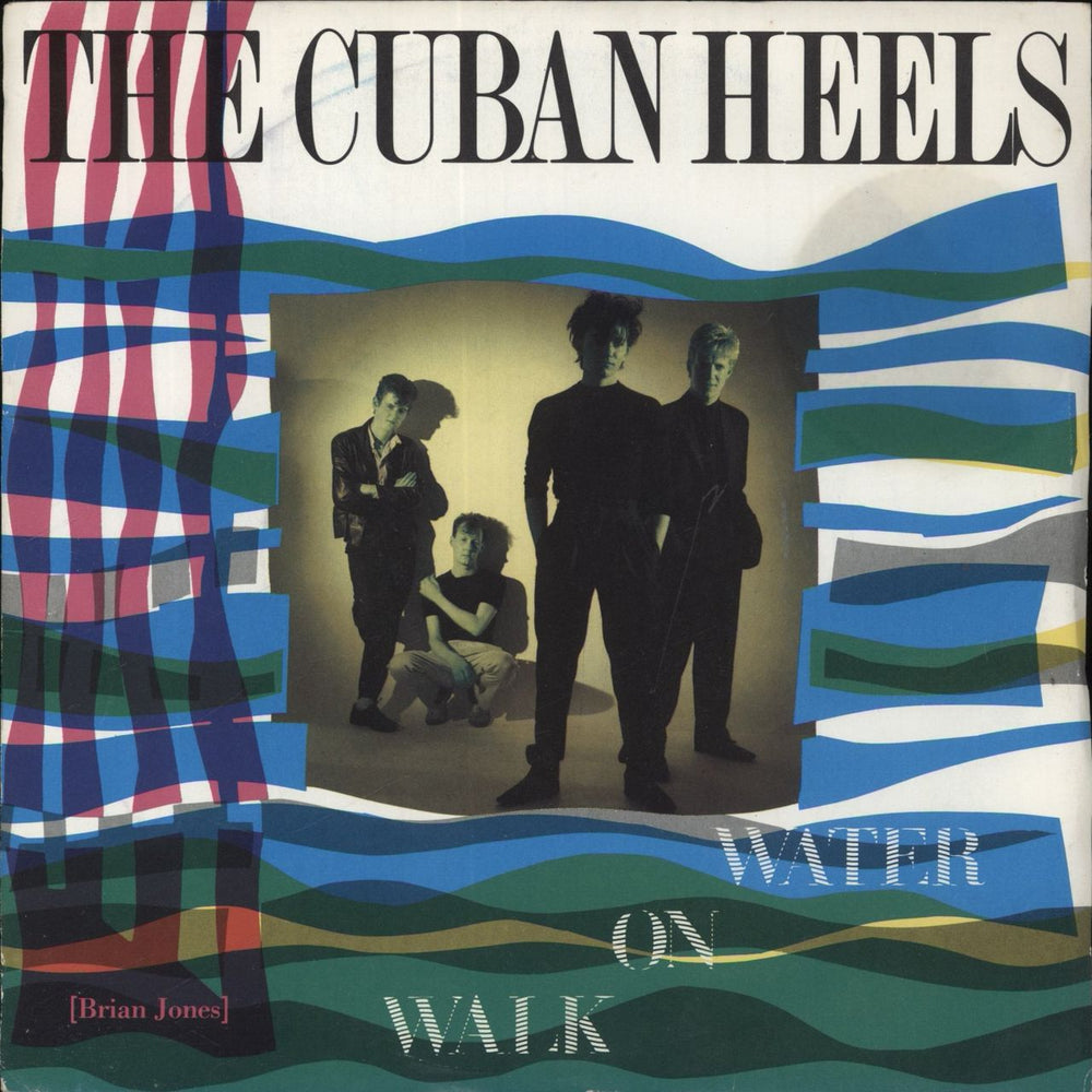 The Cuban Heels Walk On Water + Flexidisc UK 7" vinyl single (7 inch record / 45) VS440