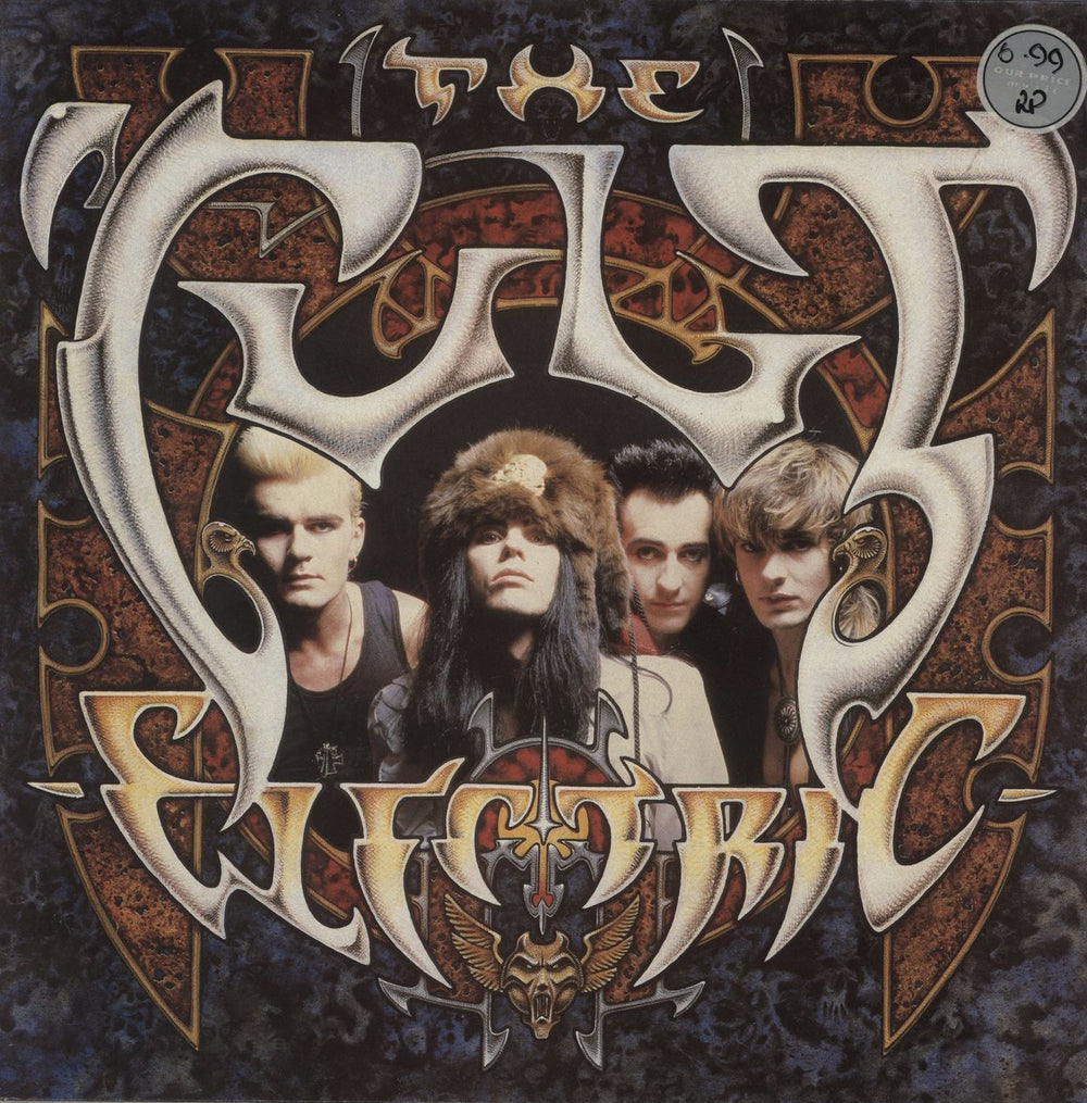 The Cult Electric UK vinyl LP album (LP record) BEGA80