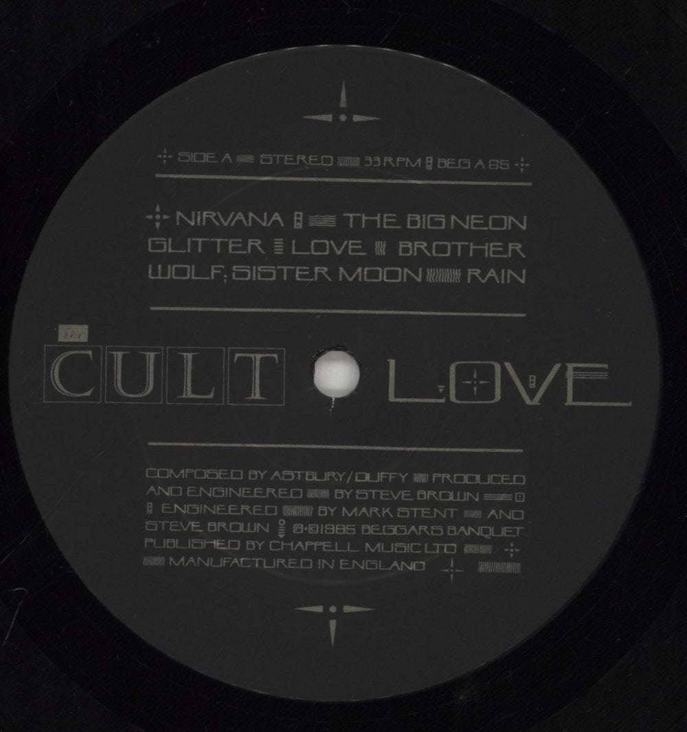 The Cult Love UK vinyl LP album (LP record) CLTLPLO836853