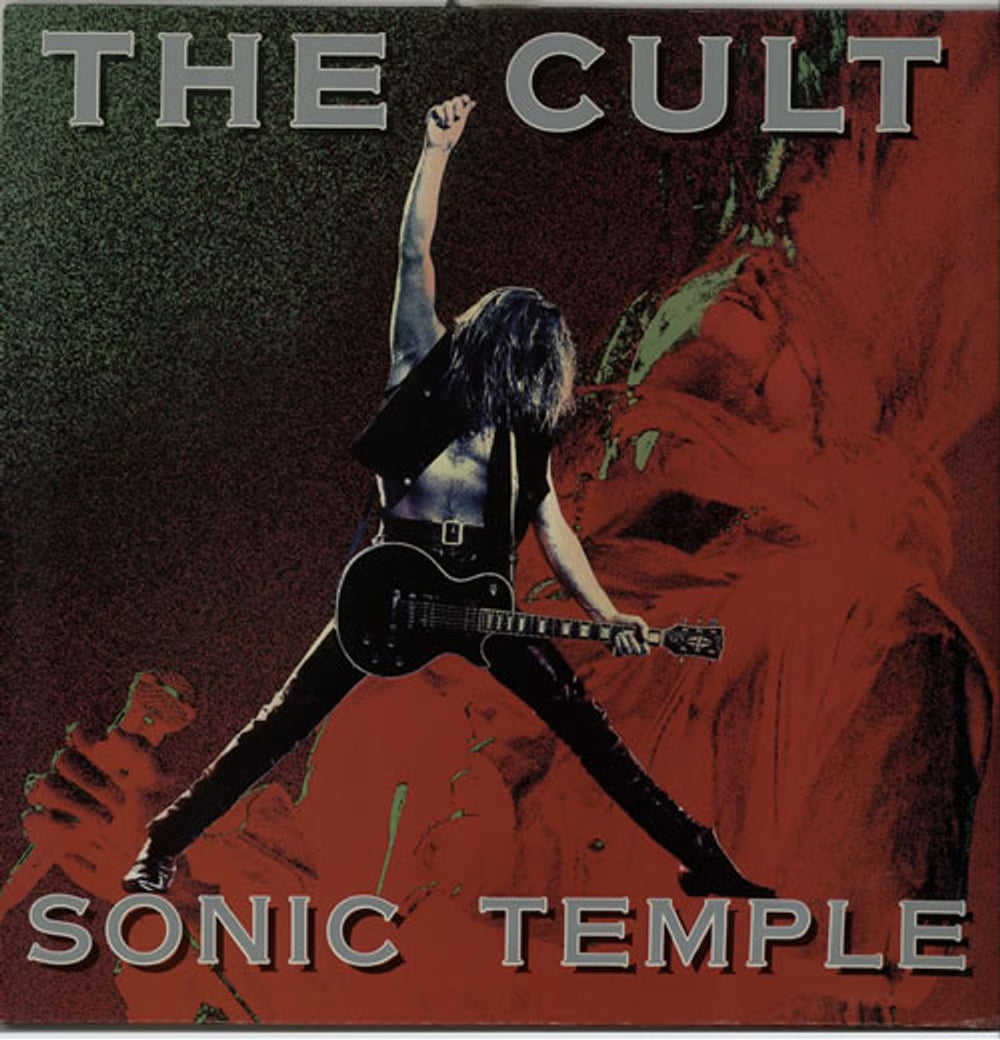 The Cult Sonic Temple UK vinyl LP album (LP record) BEGA98