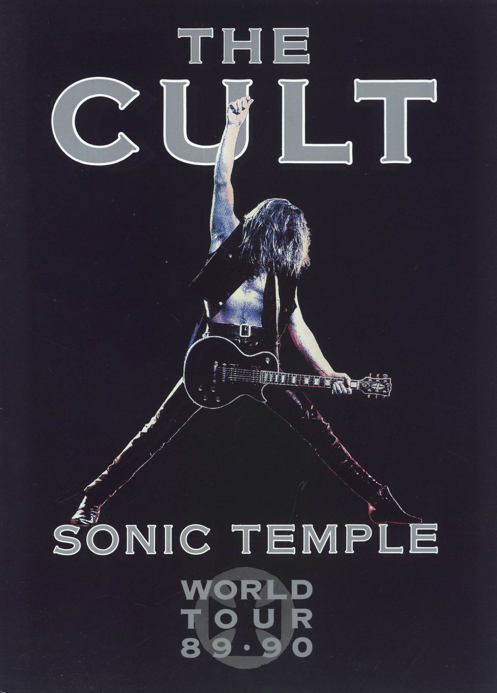 The Cult Sonic Temple World Tour 89-90 UK tour programme TOUR PROGRAMME