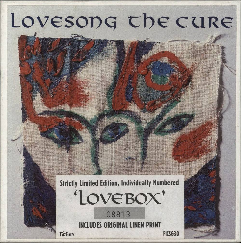 The Cure Lovesong UK 7" single box set FICSG30