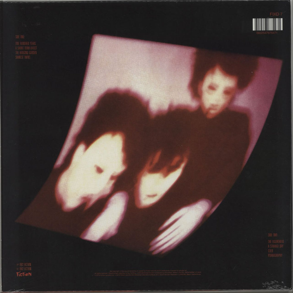 The Cure Pornography - Remastered 180 Gram - Sealed UK vinyl LP album (LP record) CURLPPO662020