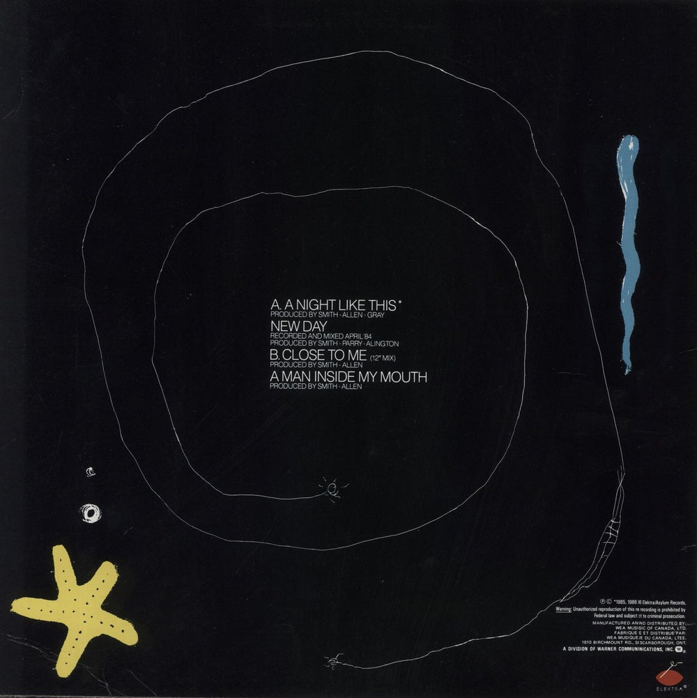 The Cure Quadpus Canadian 12" vinyl single (12 inch record / Maxi-single)