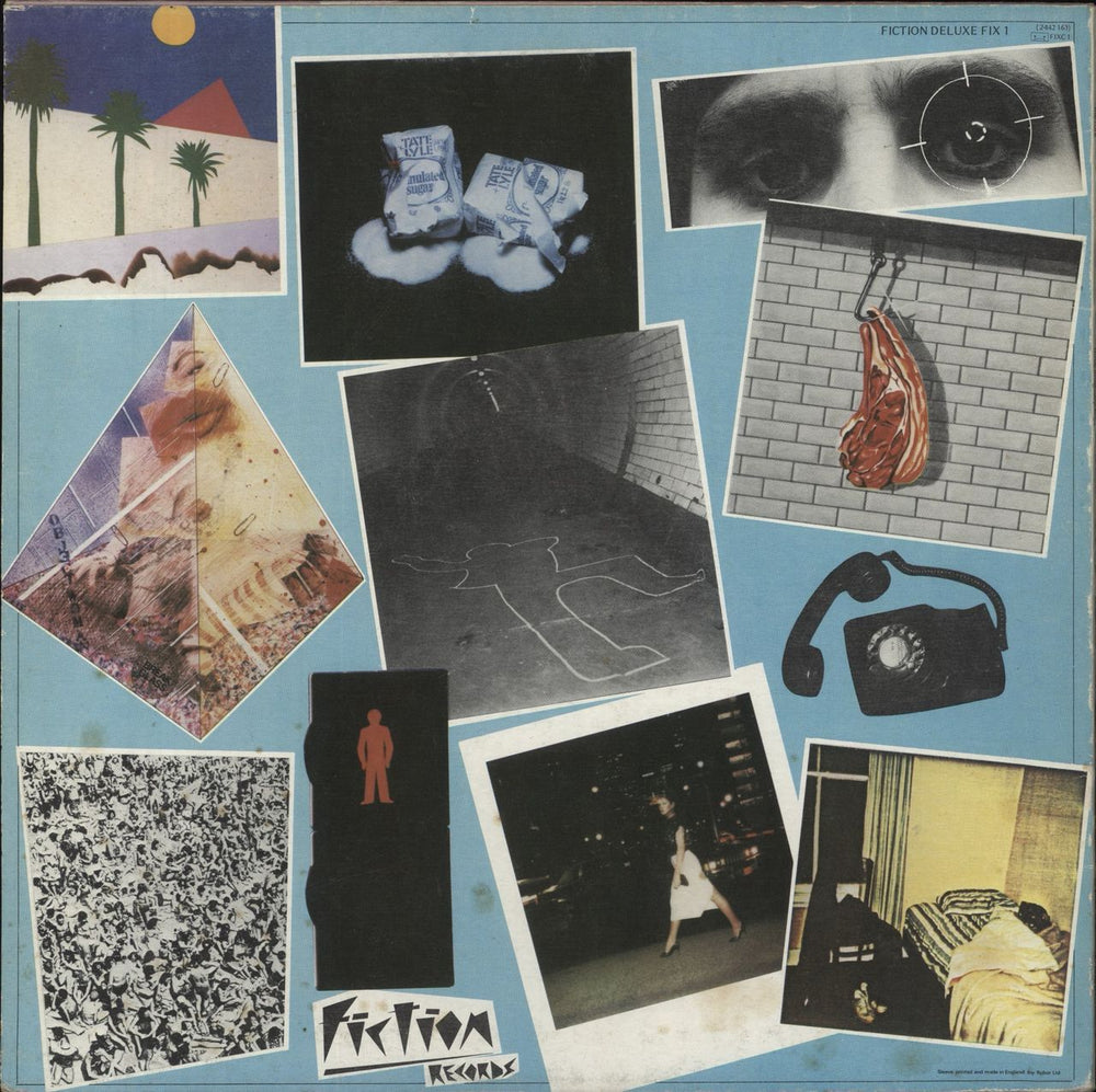 The Cure Three Imaginary Boys + Inner - VG UK vinyl LP album (LP record)