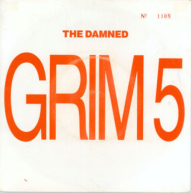 The Damned Anything - Alternate Numbered P/S UK 7" vinyl single (7 inch record / 45) GRIM5