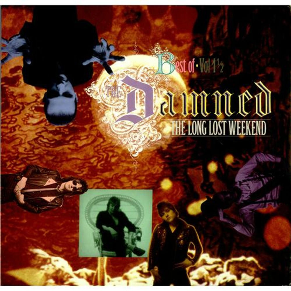 The Damned Best Of Vol 1 1/2 - The Long Lost Weekend UK vinyl LP album (LP record) WIK80