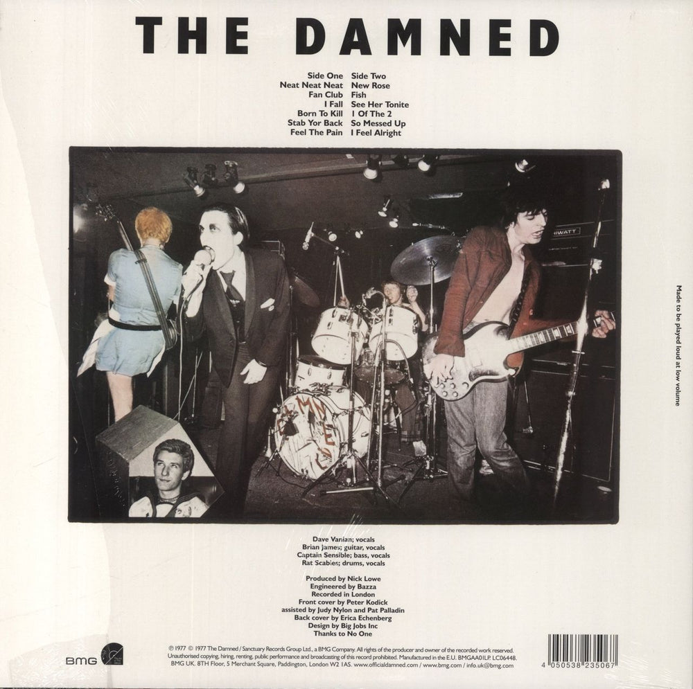 The Damned Damned Damned Damned - 180 Gram UK vinyl LP album (LP record) 4050538235067