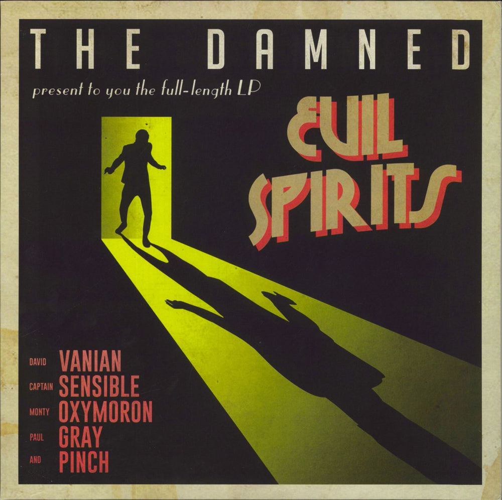 The Damned Evil Spirits UK vinyl LP album (LP record) SPINE734043