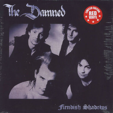 The Damned Fiendish Shadows - Red Vinyl - Sealed US 2-LP vinyl record set (Double LP Album) CLO1561VL