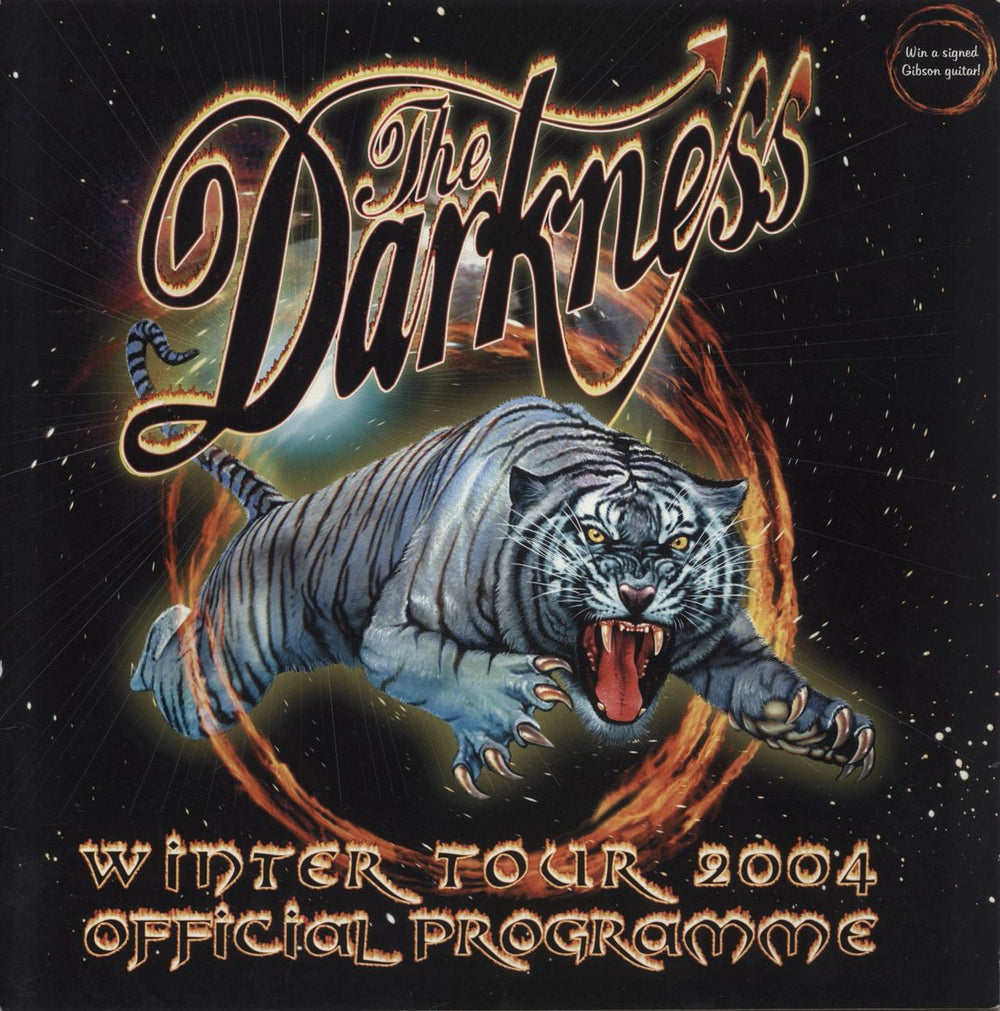 The Darkness Winter Tour 2004 UK tour programme TOUR PROGRAMME