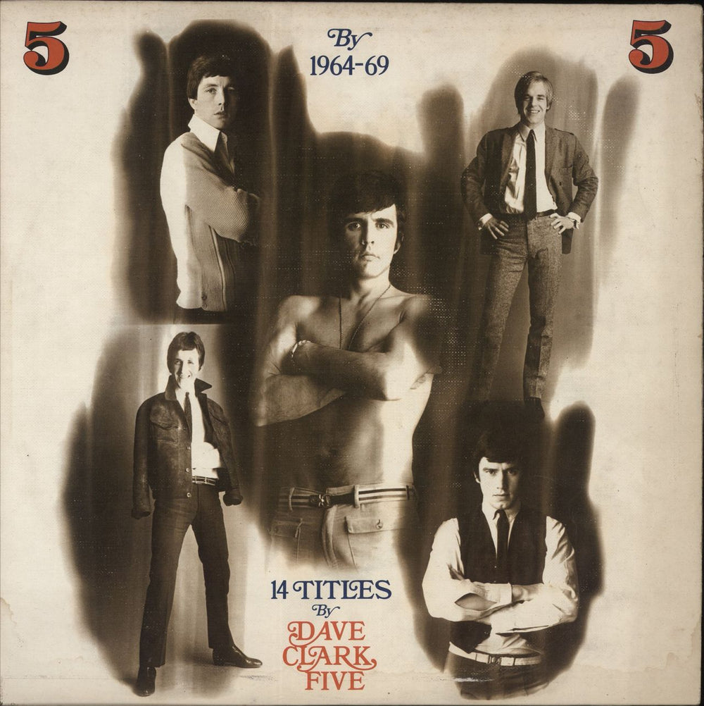 The Dave Clark Five 5 By 5 UK vinyl LP album (LP record) SX6309