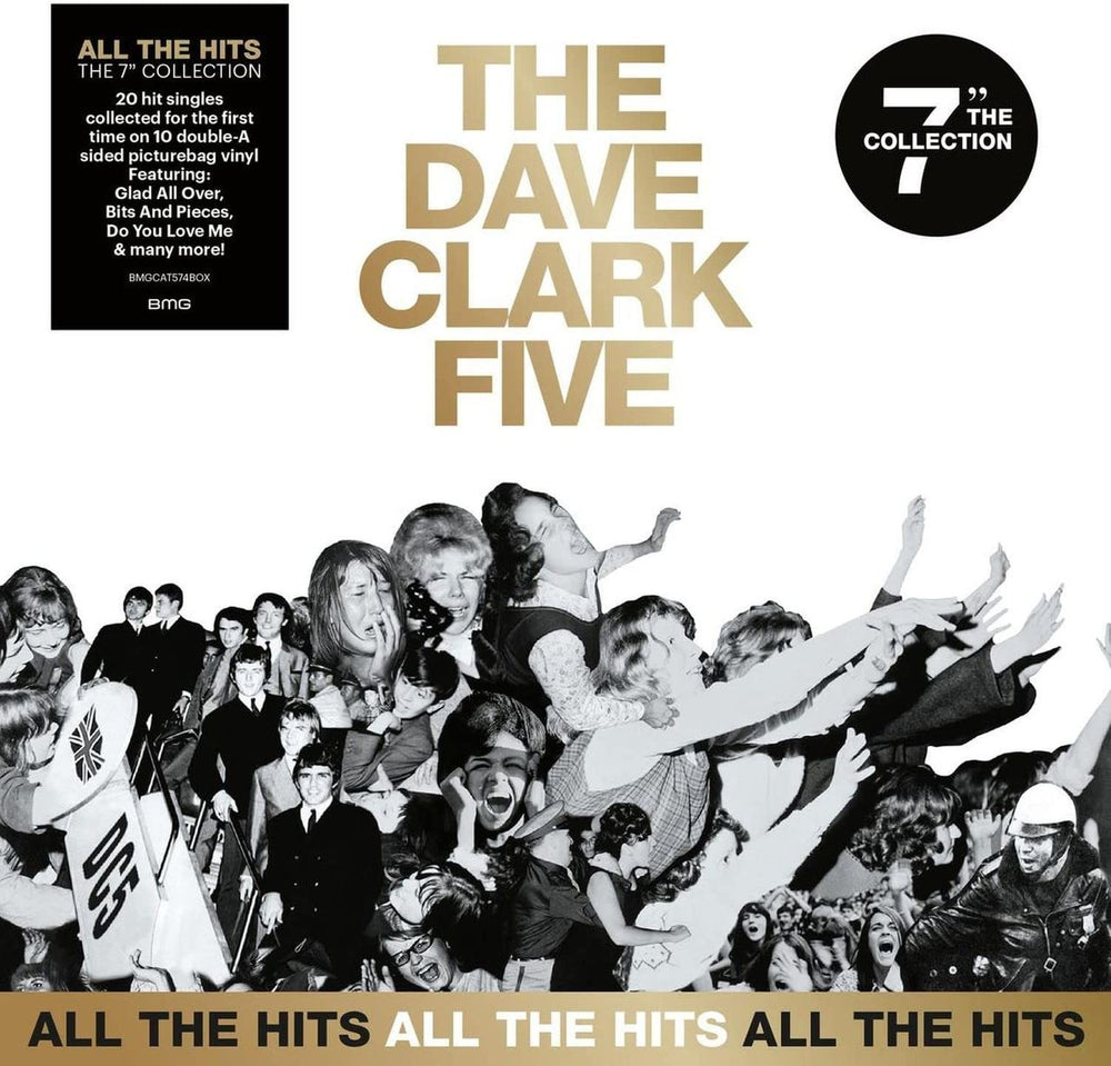 The Dave Clark Five All The Hits The 7" Collection - 10 x 7" Box Set - Sealed UK 7" single box set BMGCAT574BOX