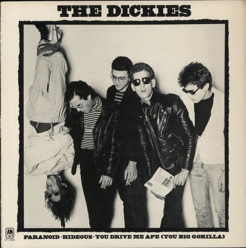 The Dickies The Dickies - White Vinyl US 10" vinyl single (10 inch record) SP-12008
