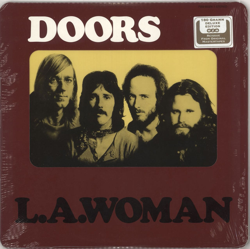 The Doors L.A. Woman - 180gm Vinyl + Diacover - Sealed German vinyl LP album (LP record) 7559-60328-1