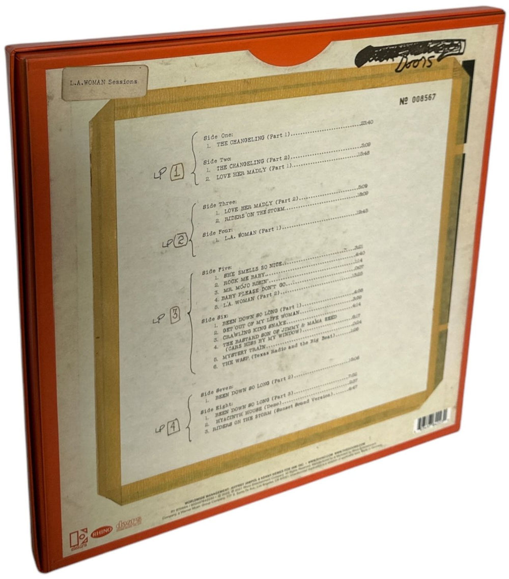 The Doors L.A. Woman Sessions - RSD 2022 UK Vinyl Box Set 603497842230