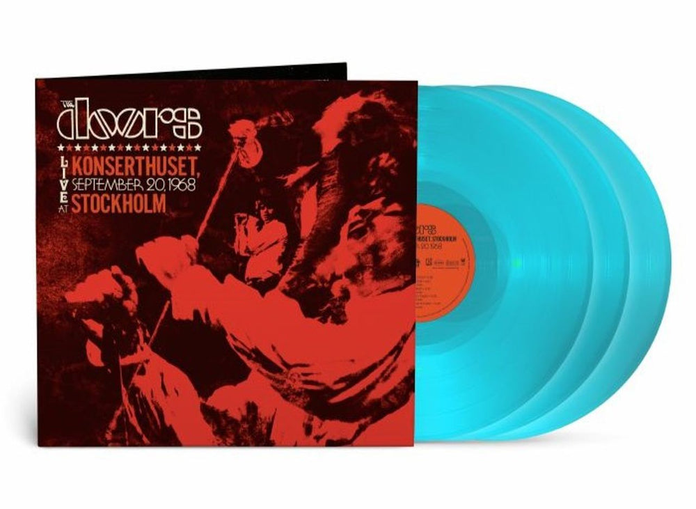 The Doors Live at Konserthuset Stockholm September 20th 1968 - Blue Vinyl - RSD 2024 - Sealed UK 3-LP vinyl record set (Triple LP Album) DOR3LLI834219