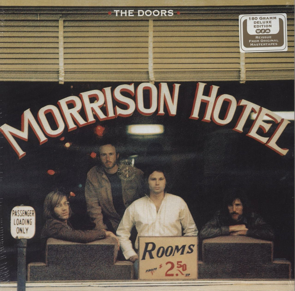 The Doors Morrison Hotel - 180gm - Sealed UK vinyl LP album (LP record) 7559-60675-1