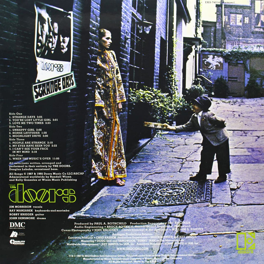 The Doors Strange Days - 180 Gram 45RPM - Sealed US 2-LP vinyl record set (Double LP Album) DOR2LST776660