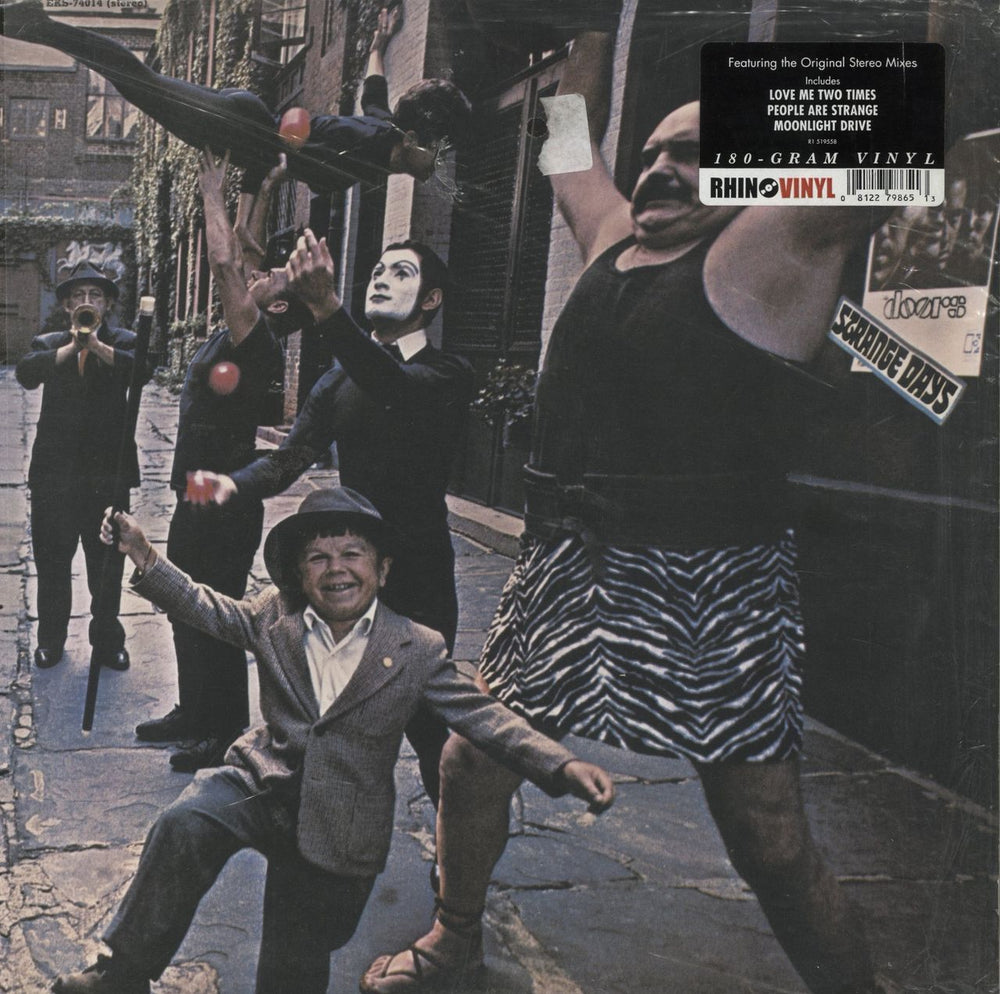 The Doors Strange Days - 180gm Vinyl + Outer Bag US vinyl LP album (LP record) R1519558
