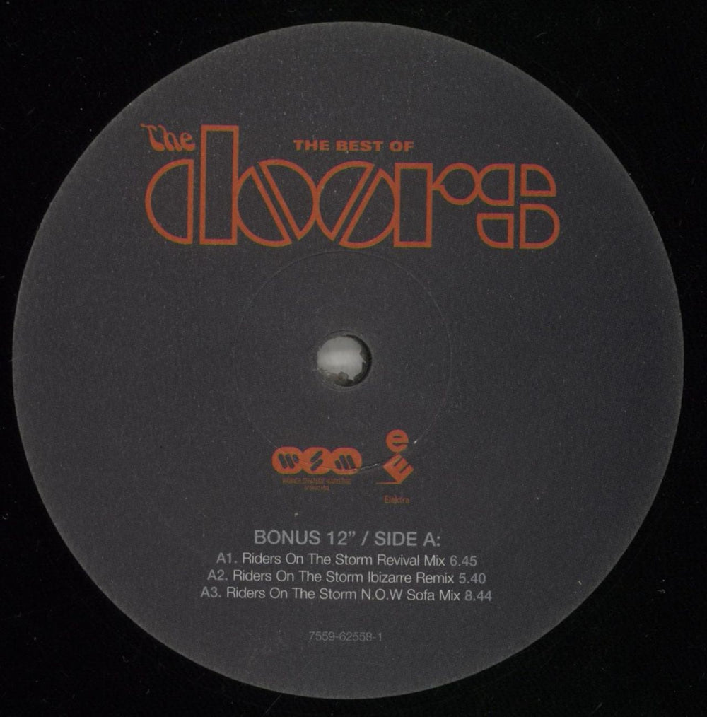 The Doors The Best Of German 3-LP vinyl record set (Triple LP Album) DOR3LTH397042