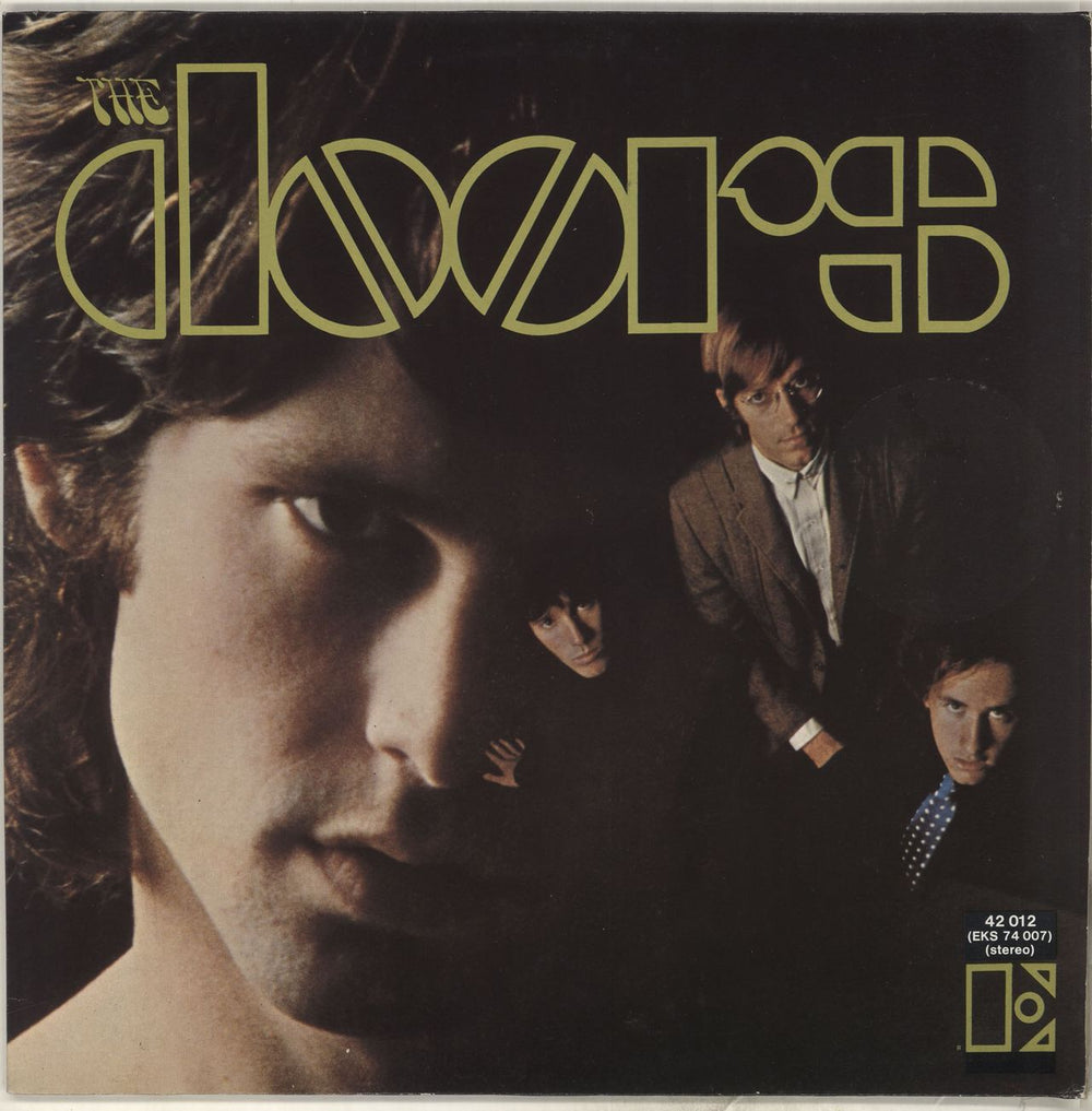 The Doors The Doors - Grey Label German vinyl LP album (LP record) 42012