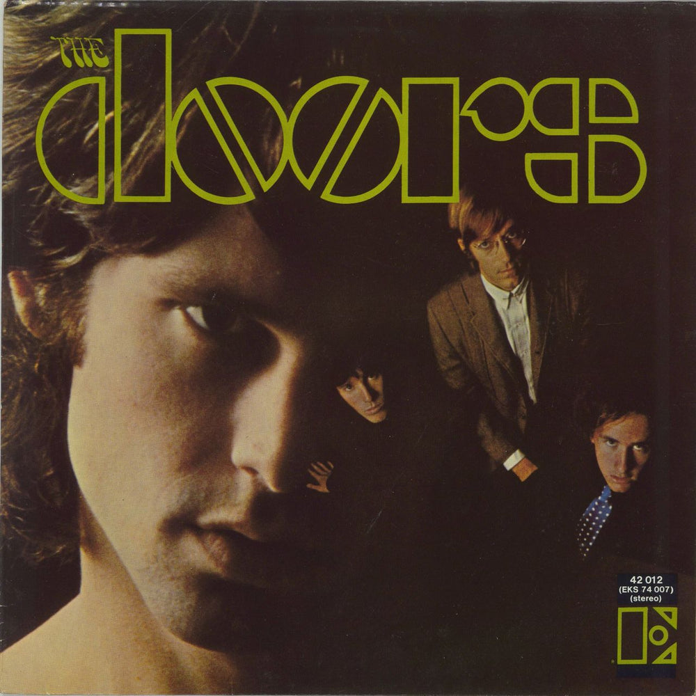 The Doors The Doors - Grey label UK vinyl LP album (LP record) K42012