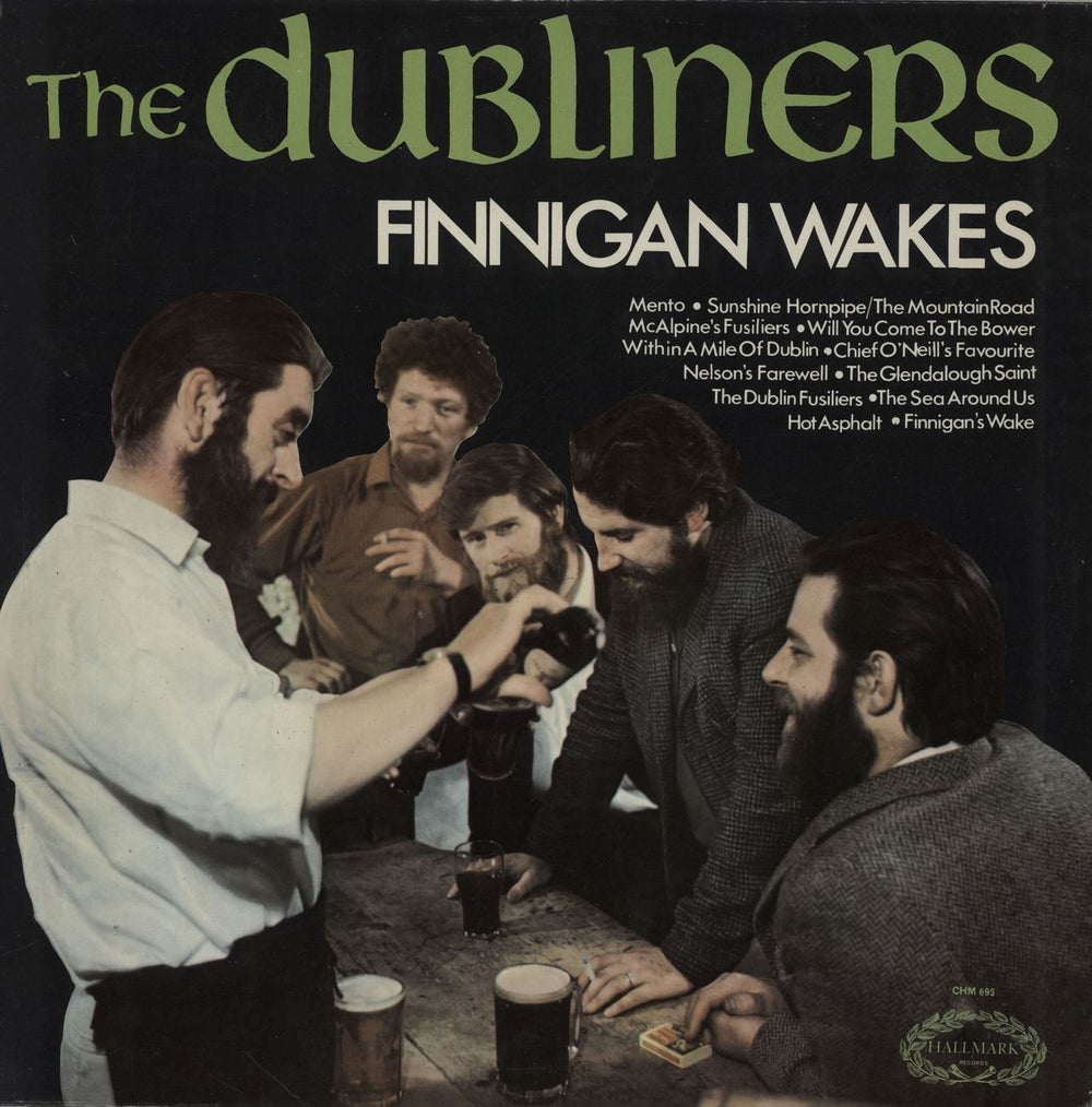 The Dubliners Finnegan Wakes UK vinyl LP album (LP record) CHM695
