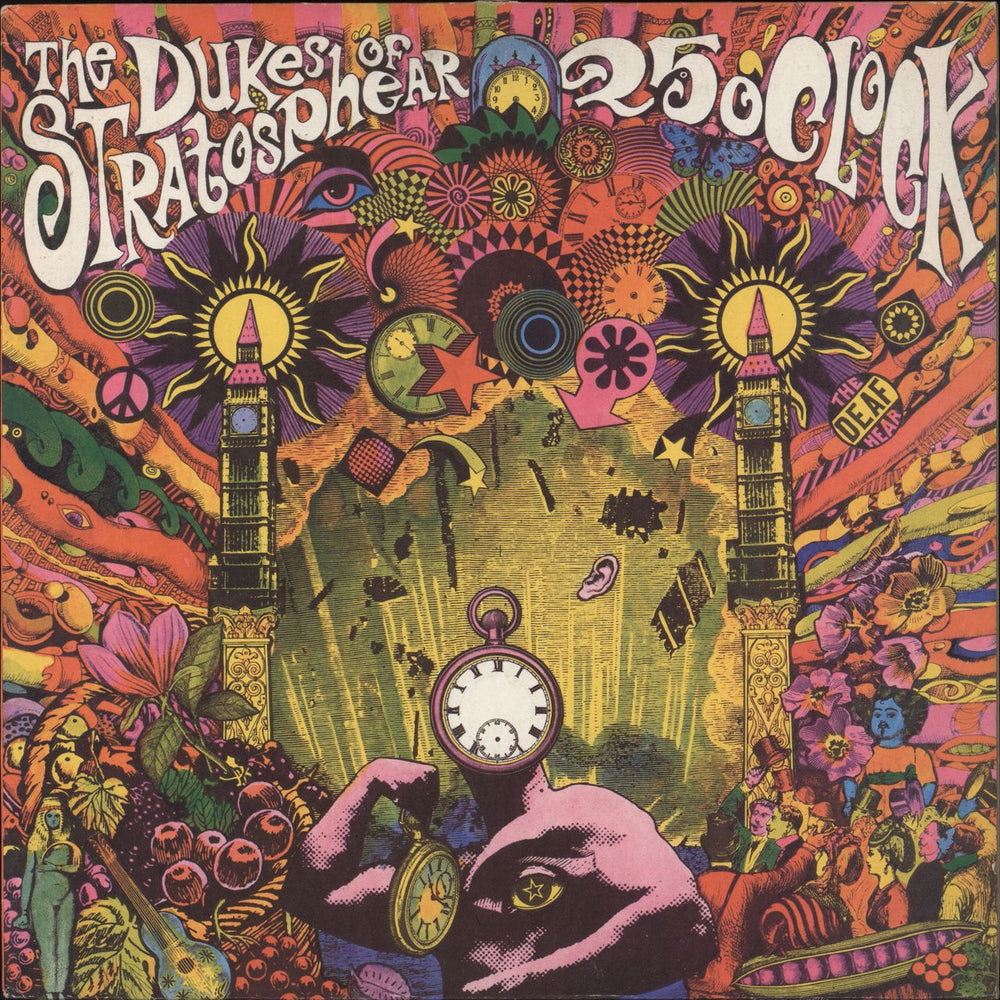 The Dukes Of Stratosphear 25 O'Clock - EX UK vinyl LP album (LP record) WOW1