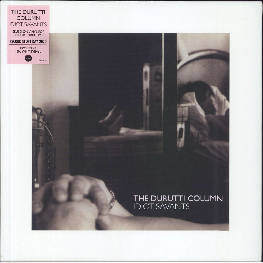 The Durutti Column Idiot Savants - White Vinyl UK vinyl LP album (LP record) DEMREC658