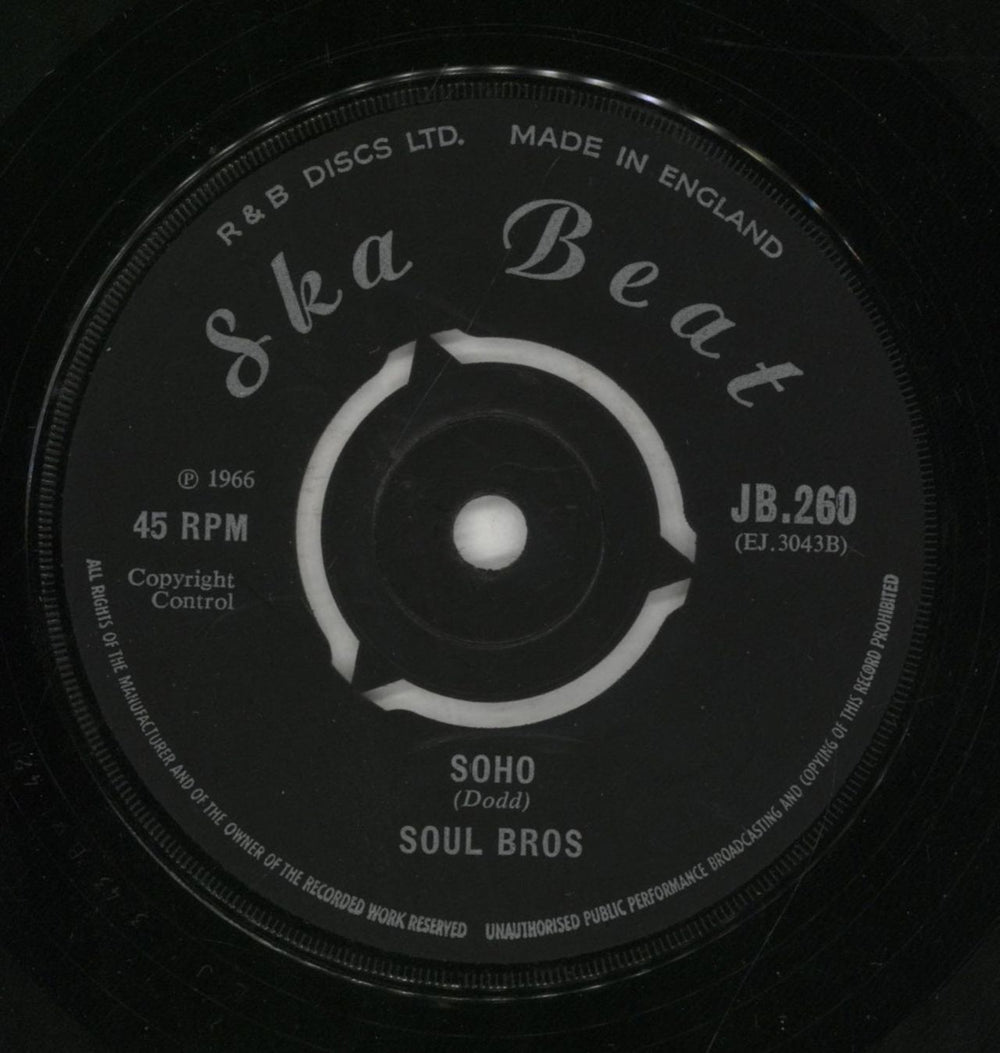 The Etheopians Live Good UK 7" vinyl single (7 inch record / 45)