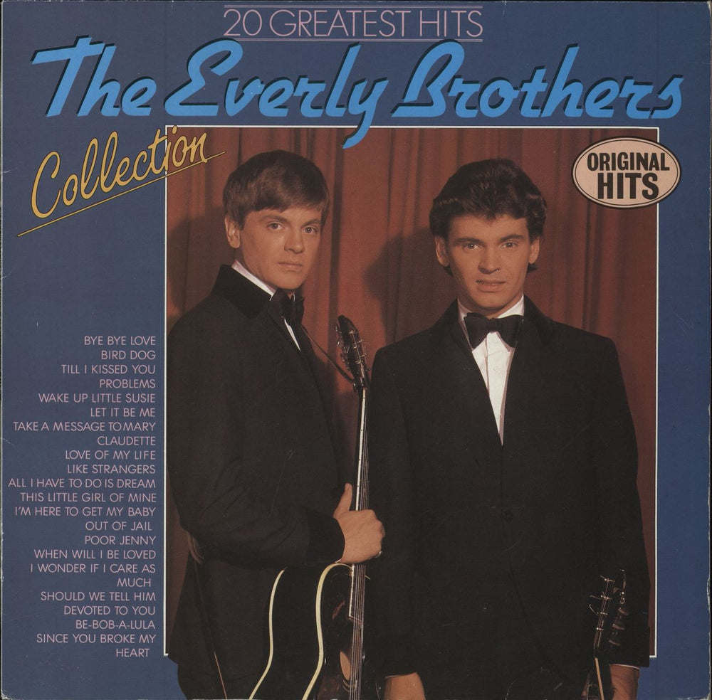 The Everly Brothers The Everly Brothers Collection - 20 Greatest Hits French vinyl LP album (LP record) MA3785