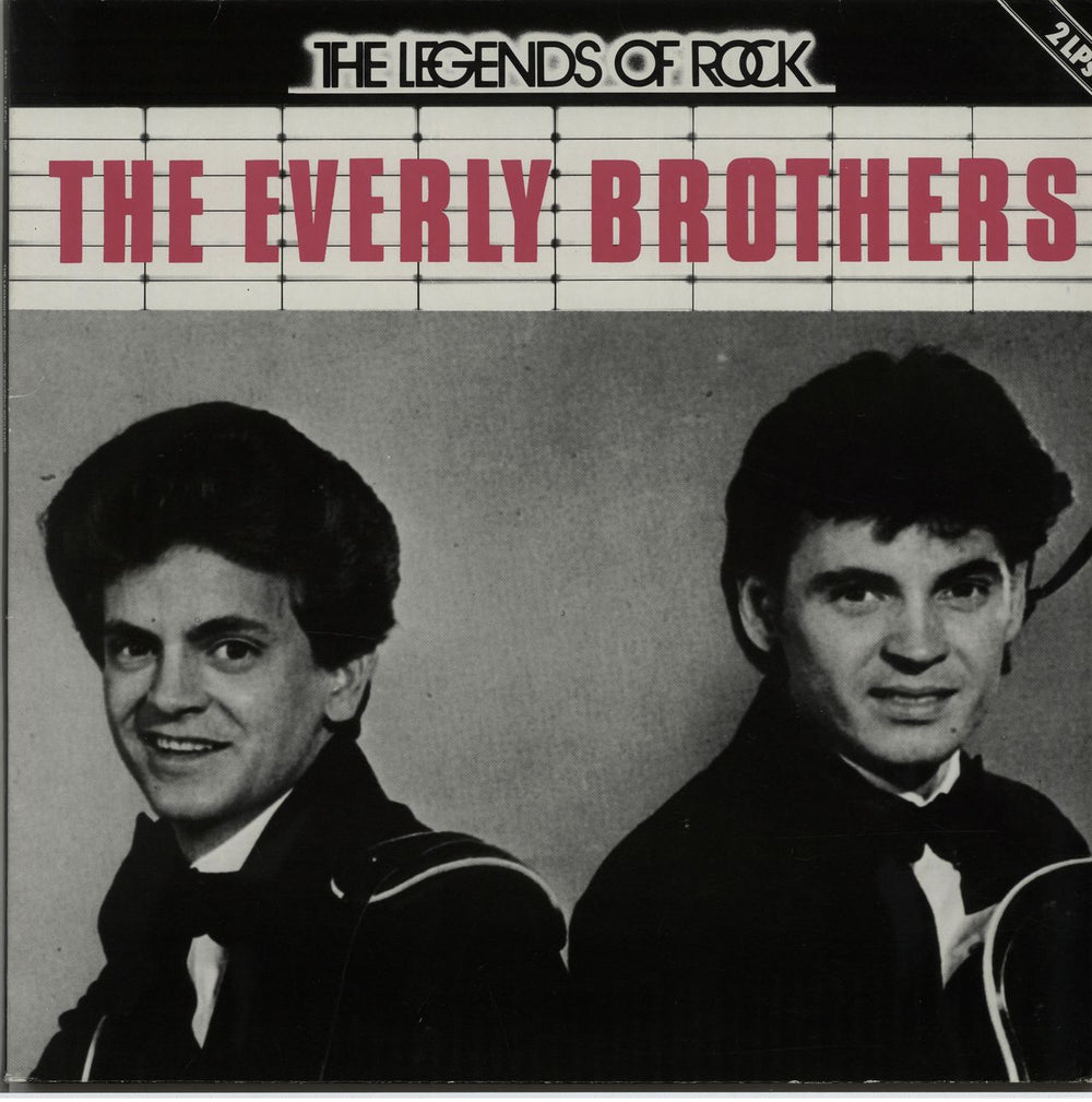 The Everly Brothers The Legends Of Rock German 2-LP vinyl record set (Double LP Album) 628561DP