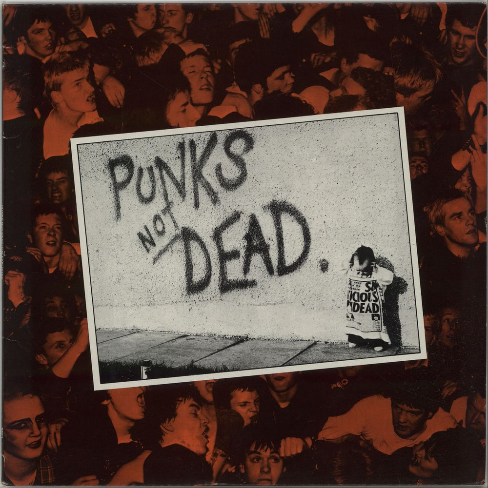 The Exploited Punks Not Dead Italian vinyl LP album (LP record) SEC1