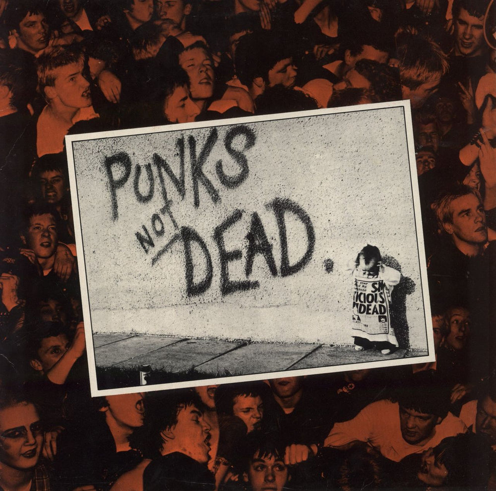 The Exploited Punks Not Dead - VG Italian vinyl LP album (LP record) SEC1