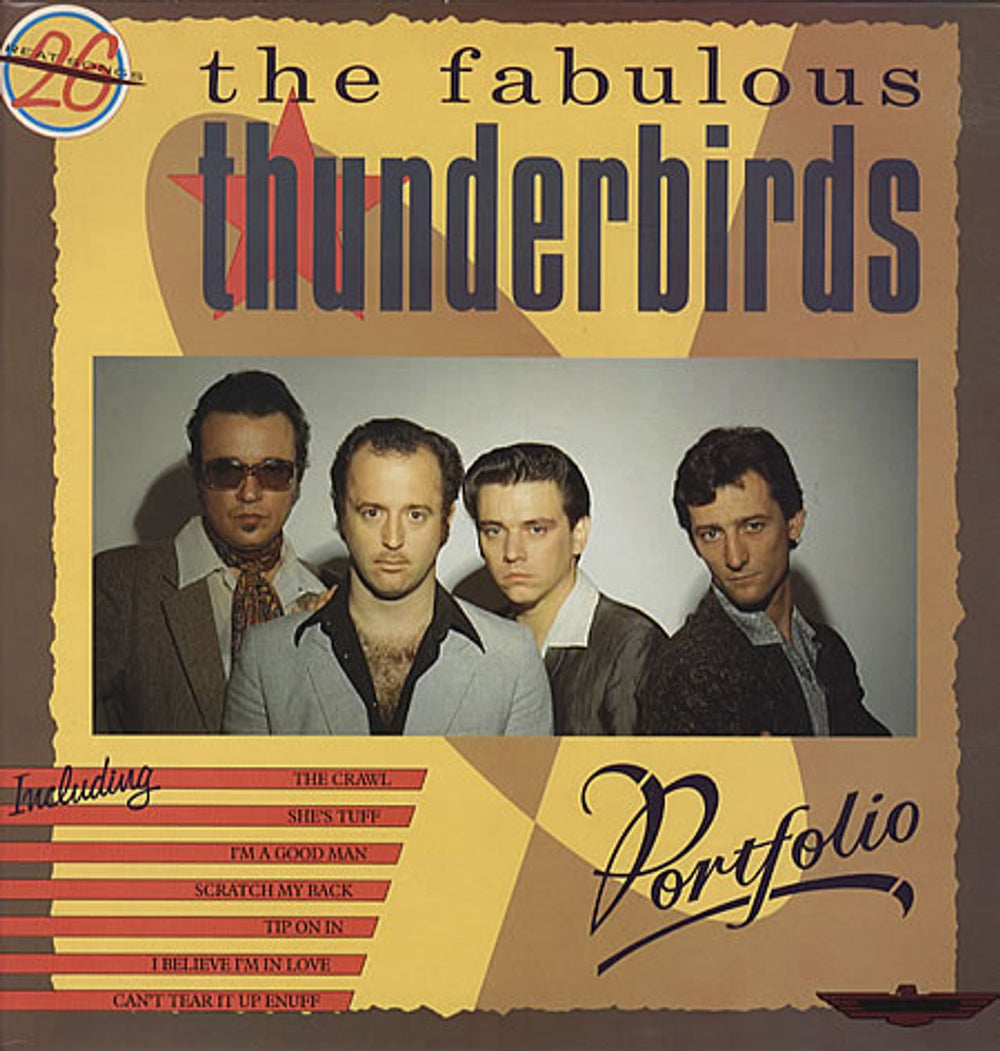 The Fabulous Thunderbirds Portfolio UK 2-LP vinyl record set (Double LP Album) CNW2